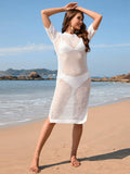 Seaside Holiday Long Dress Fashion Smock