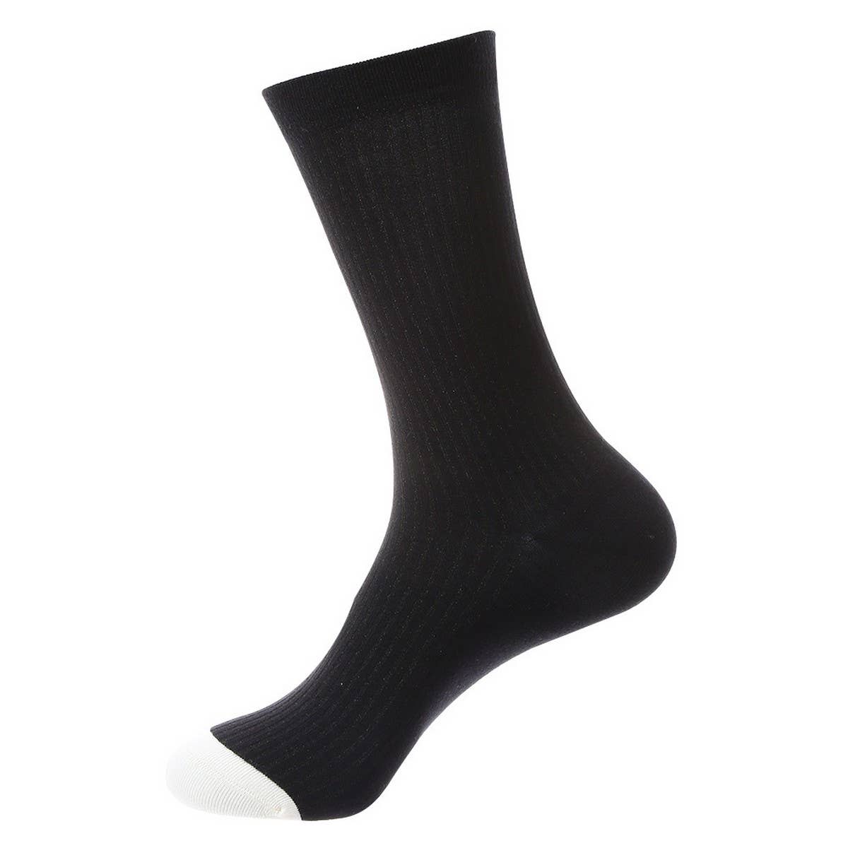 MENS CASUAL SOLID COLOR MID CALF SOCKS_CWMS1026