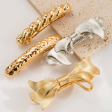 BUTTERFLY BOW GEOMETRIC SPRING HAIR CLAW CLIP_CWAHA6194