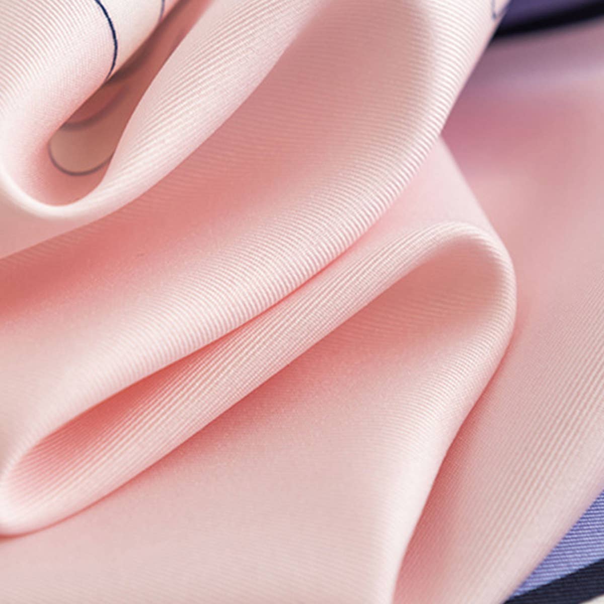 Vintage Circle Print Square Scarf