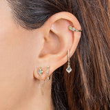 DROP SHAPED OPAL AND DIAMOND EARRINGS_CWAJE1754
