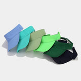 SOLID VISOR HAT SPORTS HIKING MARATHON SUN CAP_CWAH3287