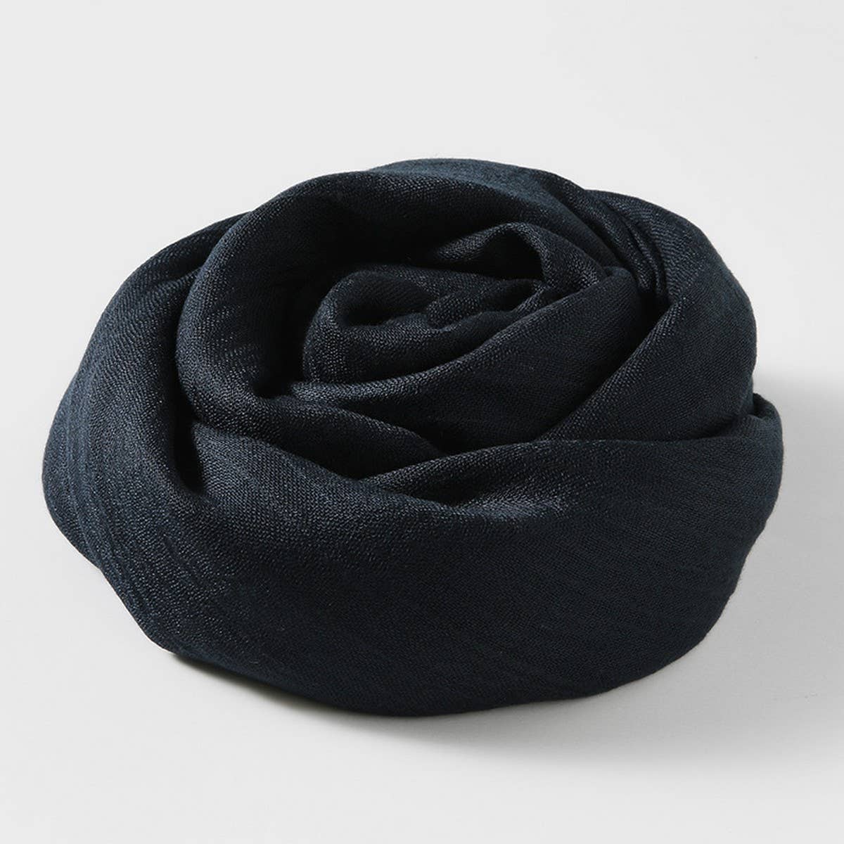 SOLID COLOR LONG LIGHTWEIGHT SCARF WRAP SHAWL_CWASC0204