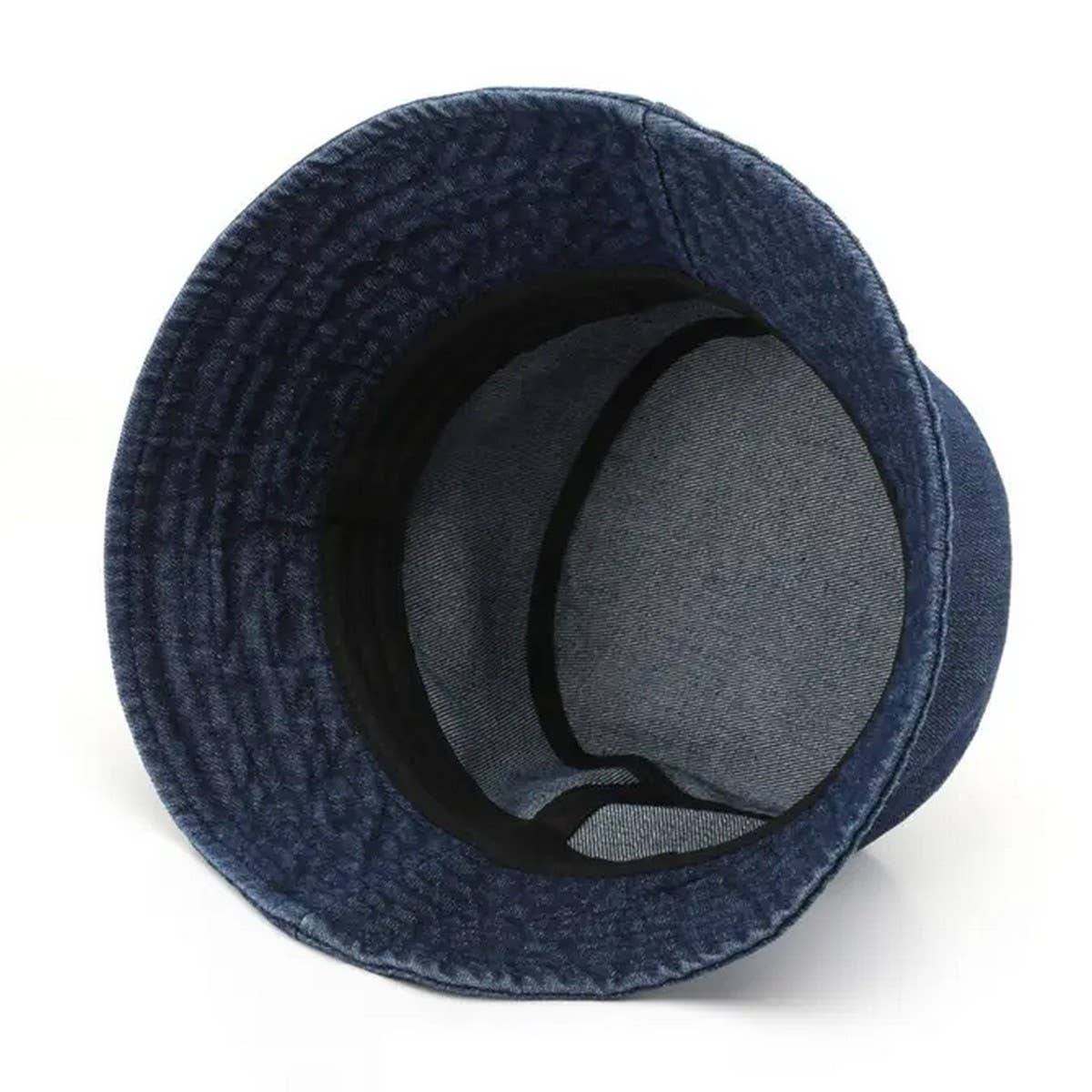 Women Vintage Denim Casual Bucket Hat_Cwah0510