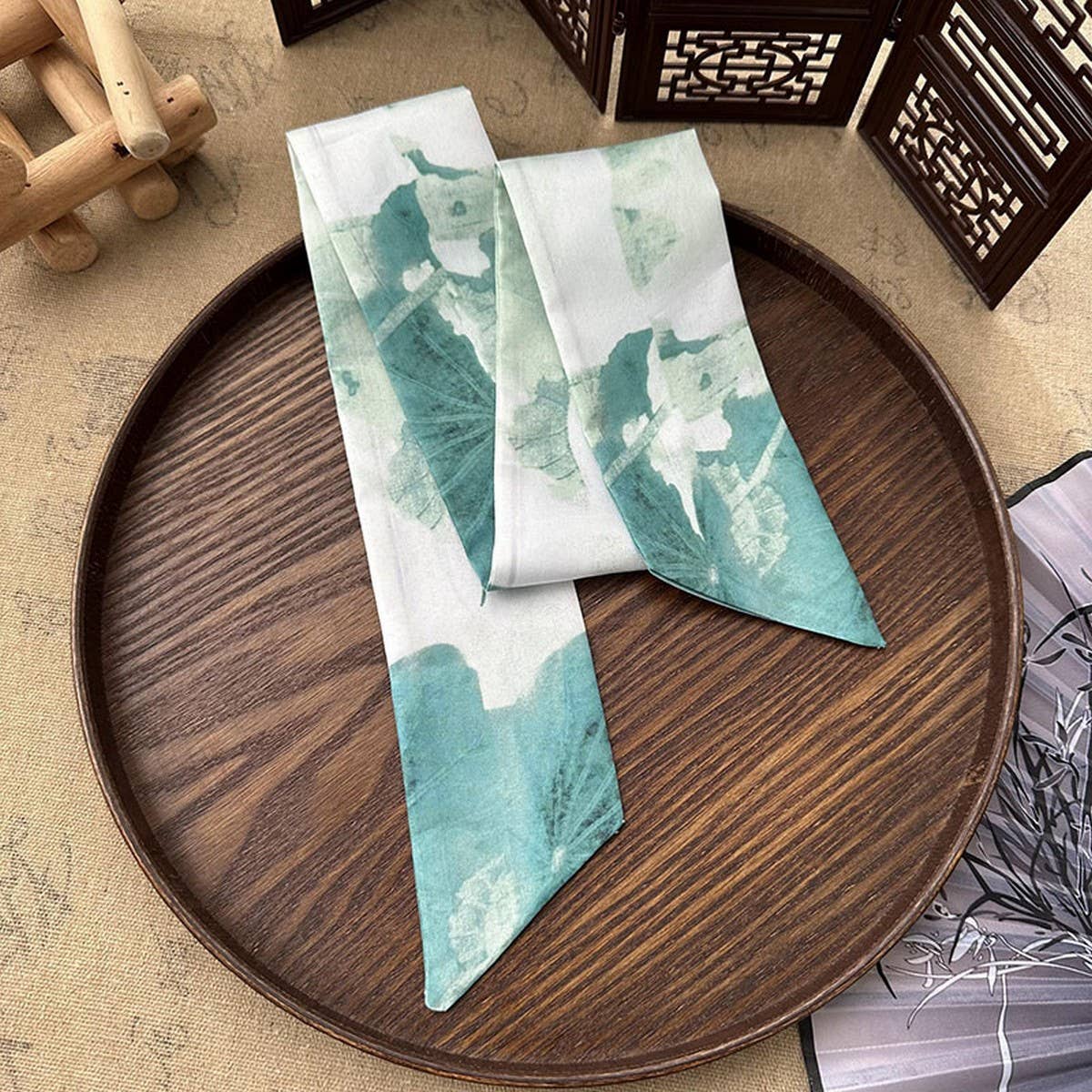 ANCIENT STYLE INK PAINTING FASHION HEADBAND_CWAHA4130