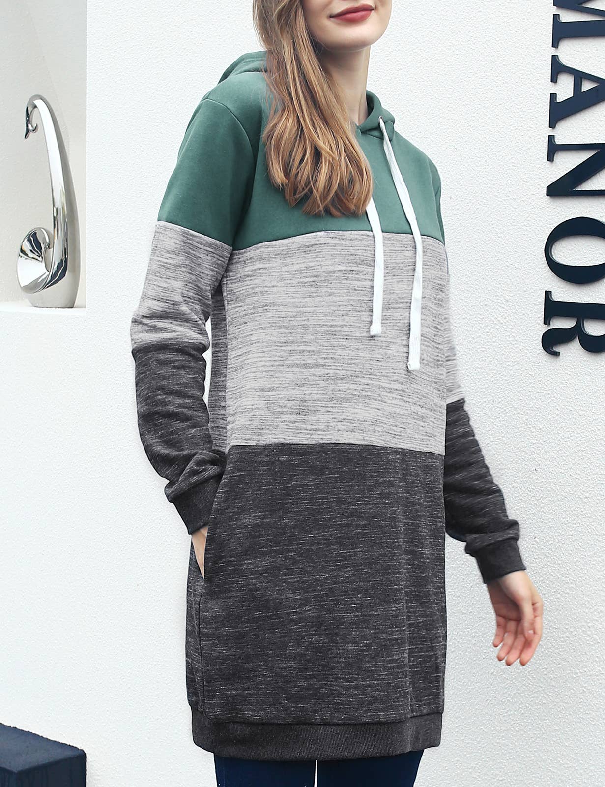 Women Fashion Long Hooded Hoodies_Cwohol439