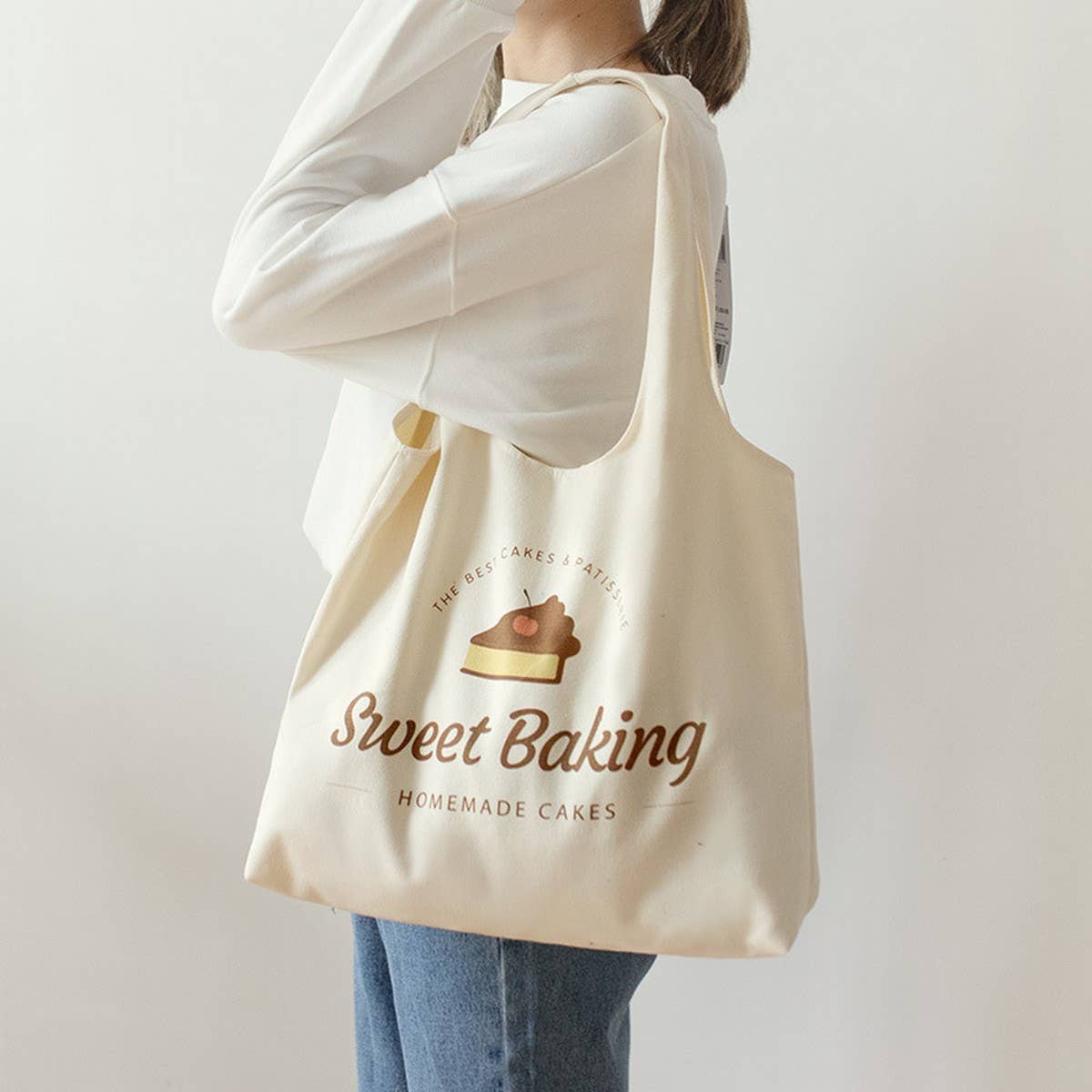 Vintage Large Canvas Shoulder Bag For School_Cwab5639