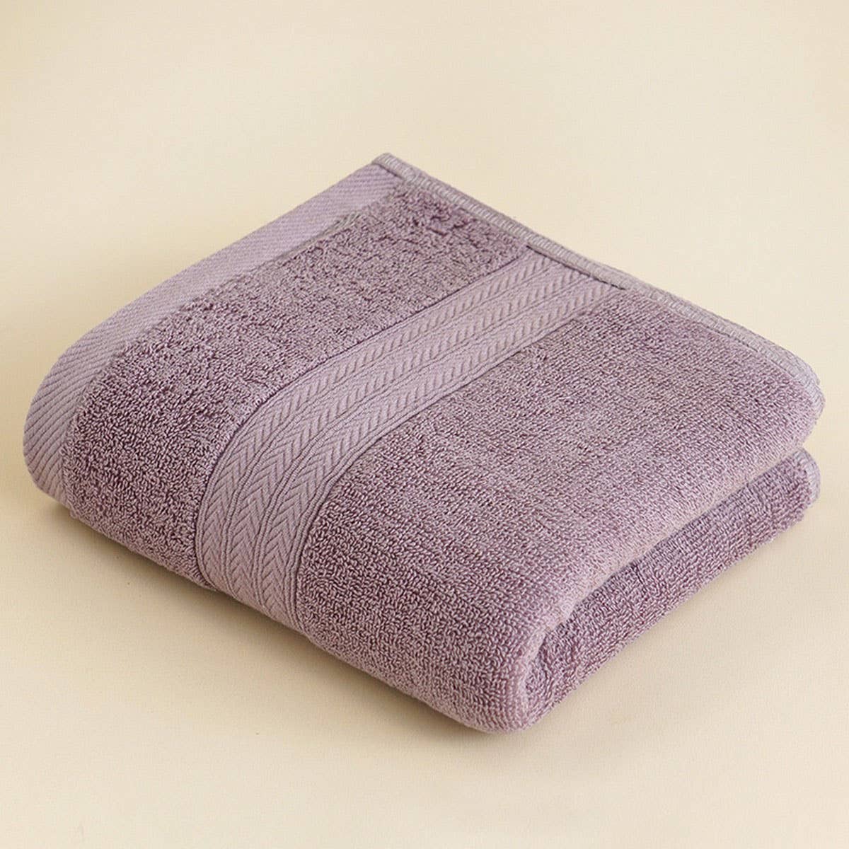 ADULT THICK COTTON LONG HAIR CLOTH FOUR STRIPES_CWMM2294