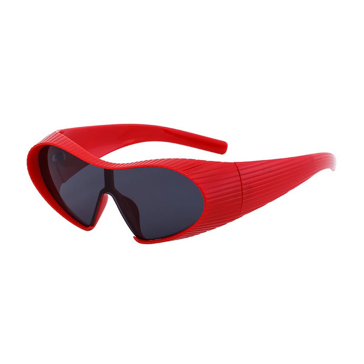 FASHION SPORTS ONE PIECE SPECIAL SHAPED SUNGLASSES_CWASG0725