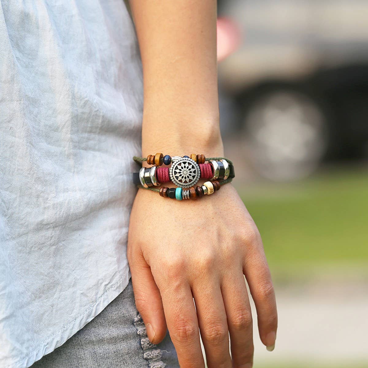FASHION RETRO PERSONALITY LEATHER BRACELET_CWMM4461