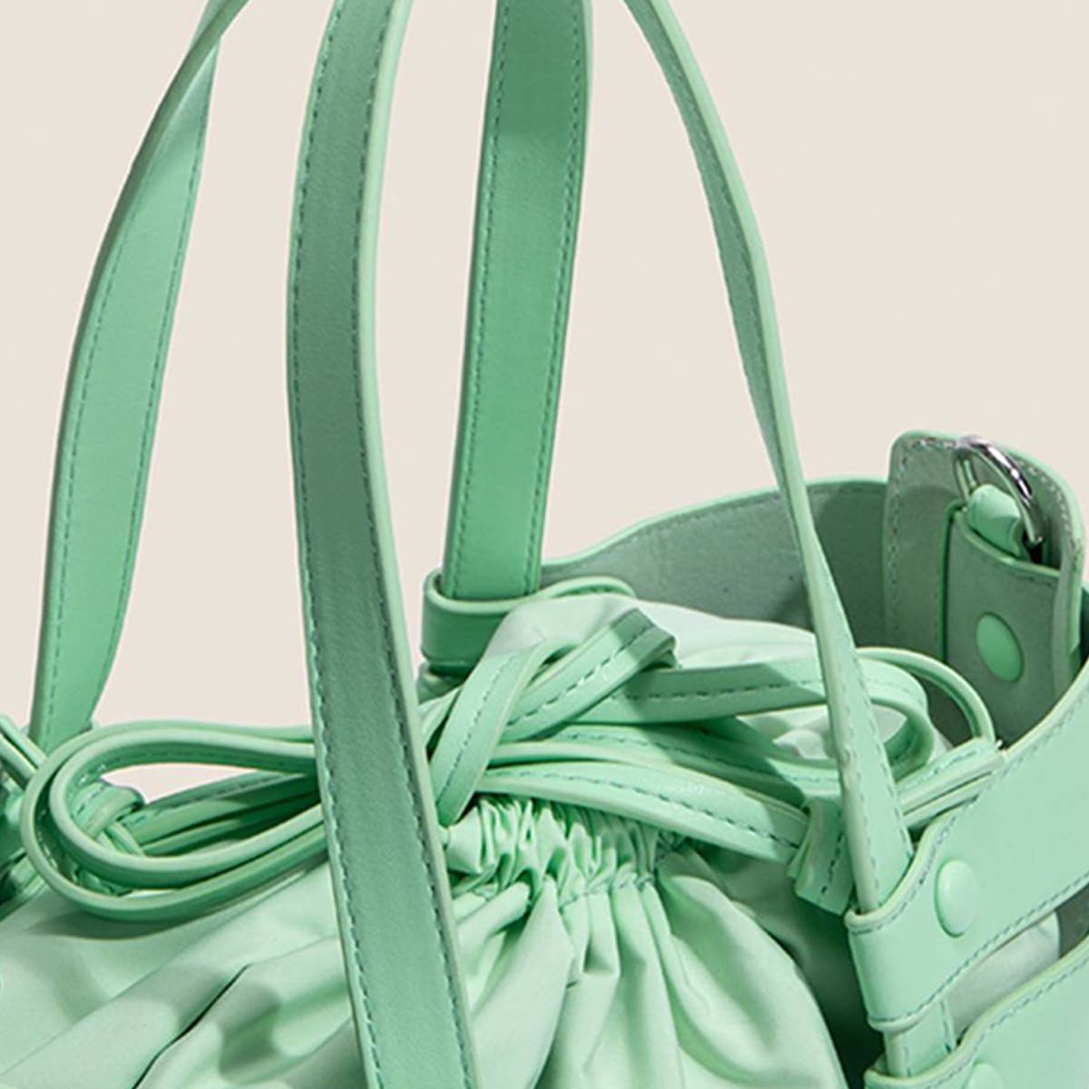 HOLLOW SEMICIRCLE WOVEN BEACH BAG_CWAB1908