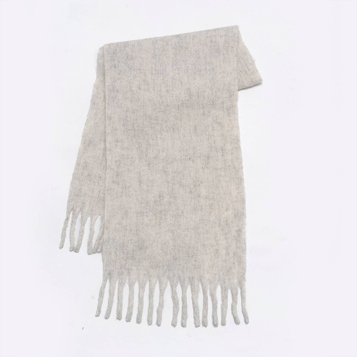 GRADIENT LOOP YARN TASSEL SCARF FOR WINTER_CWASC2354