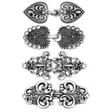 NEW CHINESE RETRO ALLOY SHAWL CLIP CREATIVE HOLLOW_CWMM2189