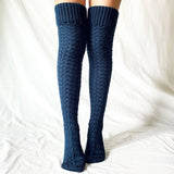 NEW AUTUMN AND WINTER LONG OVER THE KNEE SOCKS_CWMS0861