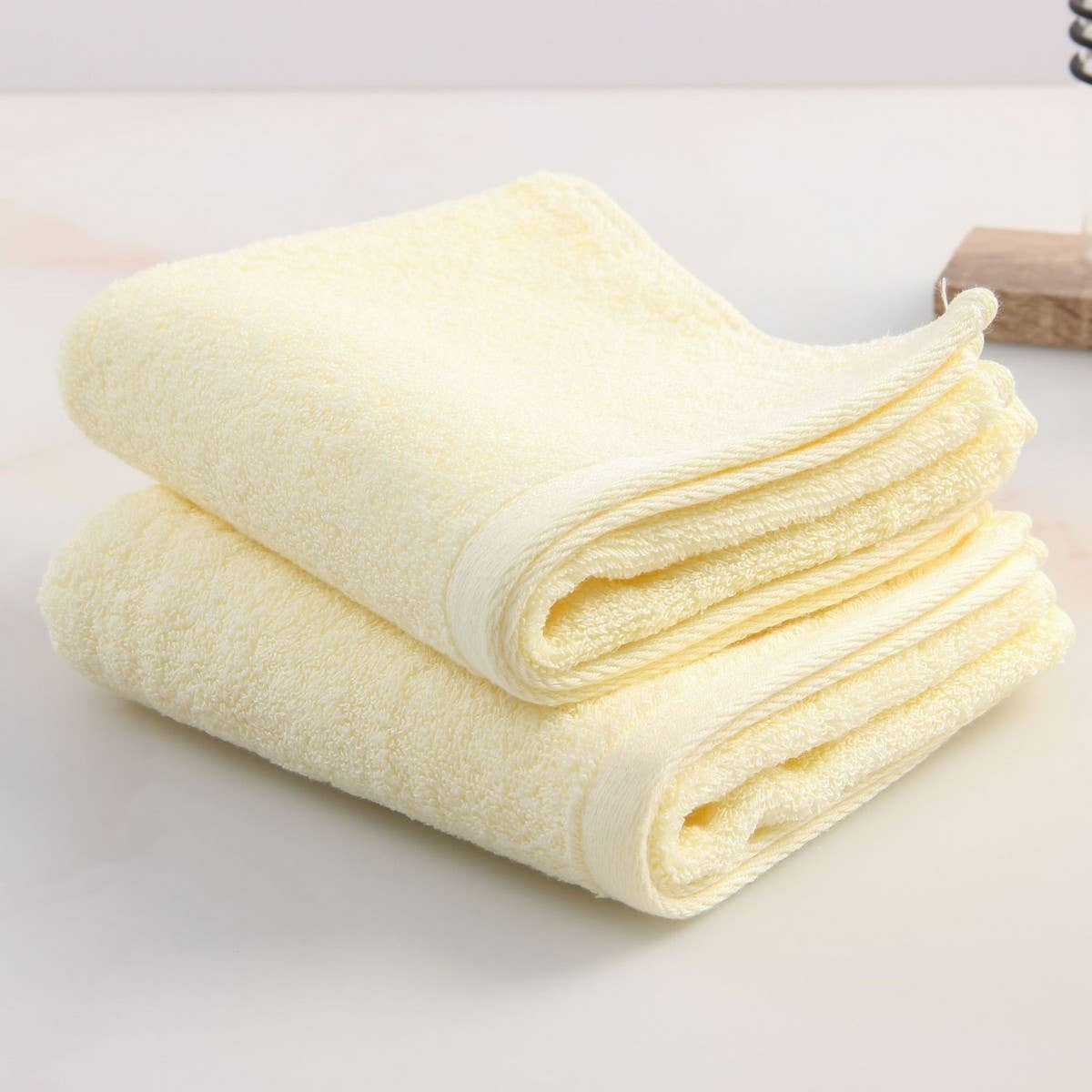 SOLID COLOR COTTON THICK SOFT ABSORBENT TOWEL_CWMM2316