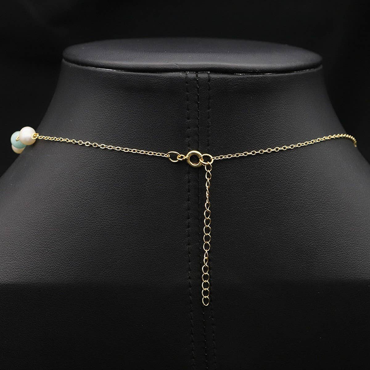 ALL MATCH NATURAL FRESHWATER PEARL NECKLACE_CWAJE3858