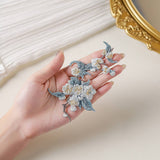 PEAR BLOSSOM EMBROIDERED PATCH FOR FABRIC REPAIR_CWMM5917