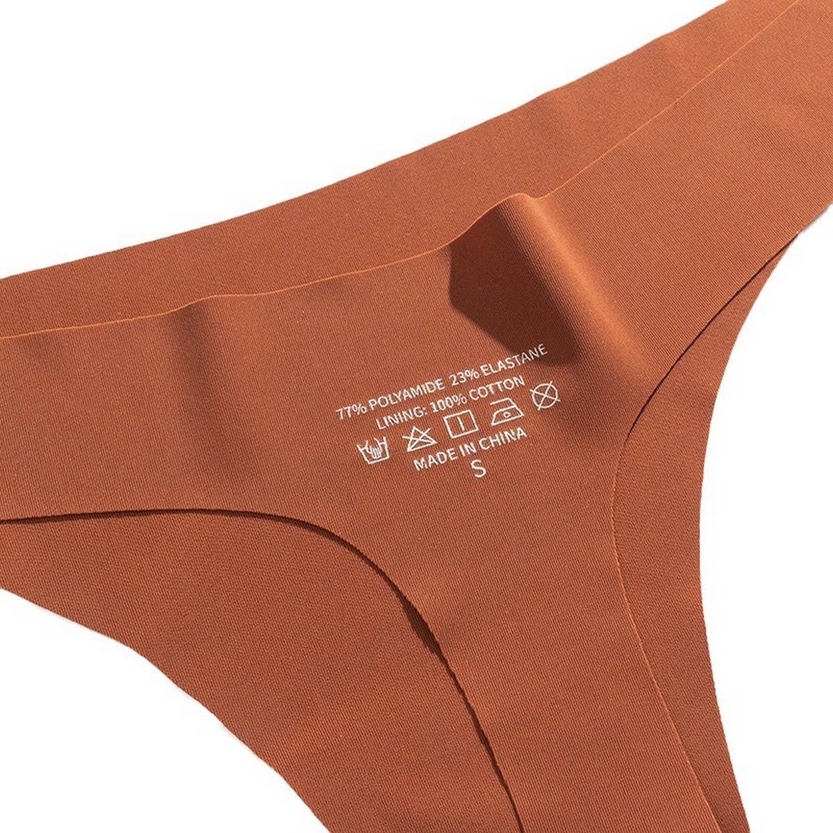 SOLID COLOR ICE SILK T LINE UNDERWEAR_CWMU0279