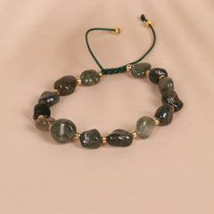 SHAPED CRYSTAL YOGA FRIENDSHIP BRAIDED BRACELET_CWAJE3947