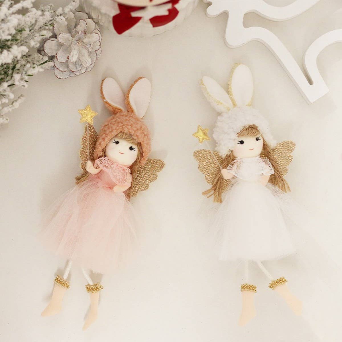Ins Cute Angel Girl Doll Christmas Ornament_Cwmm9912