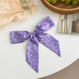Striped Dot Skinny Scarf Hair Wrap Belt_Cwasc03018