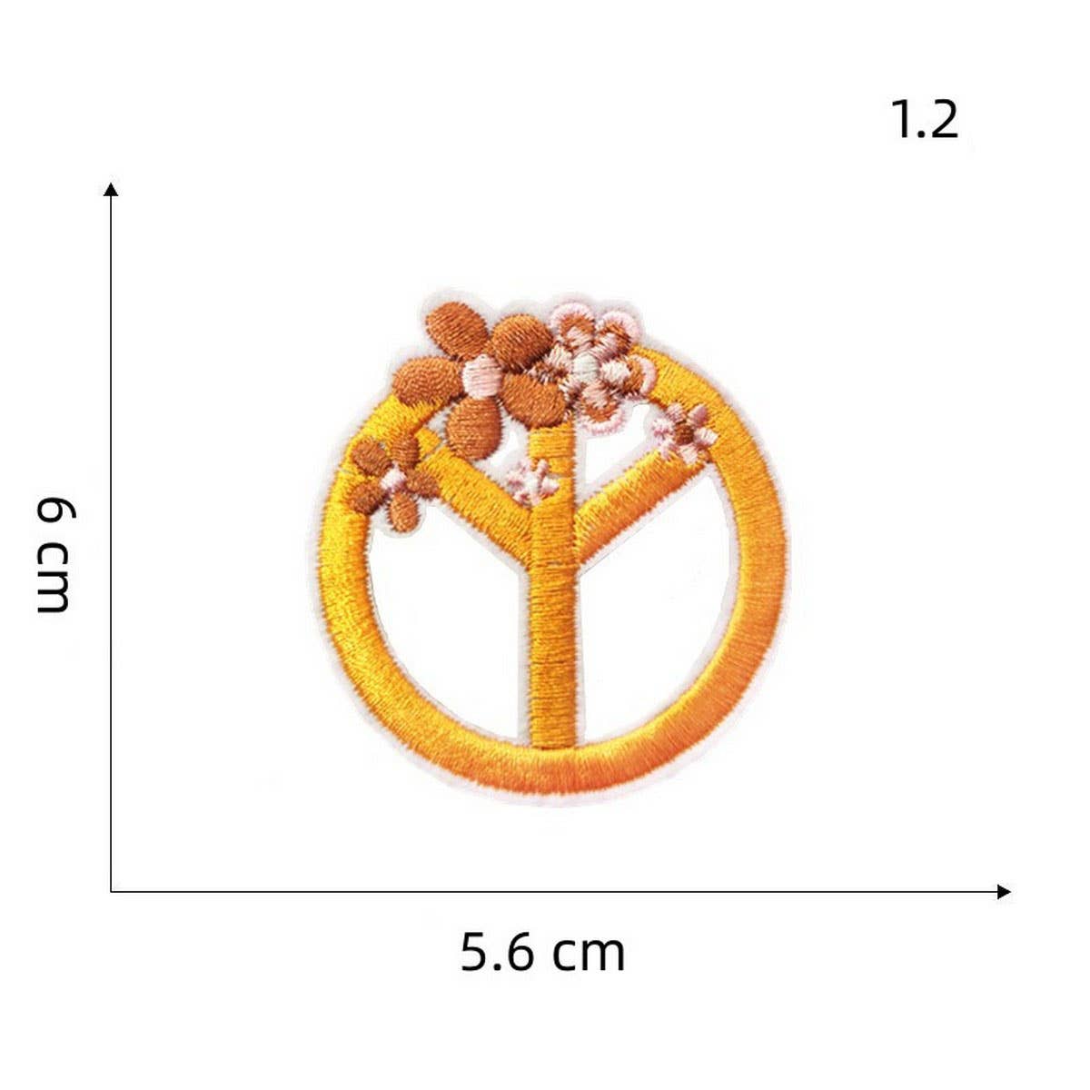 NEW FASHION CARTOON FLORAL CLOTH PATCHES_CWMM4032