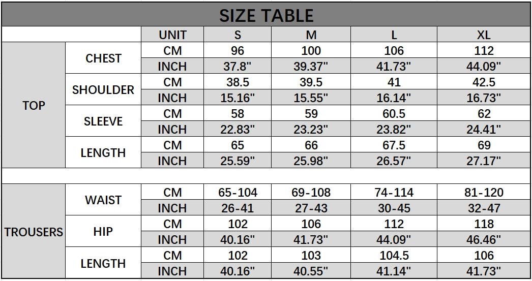 Two-Piece Pajamas With Long Sleeves And Trousers