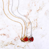 STAINLESS STEEL HEART ZIRCON PENDANT NECKLACE_CWMM5589