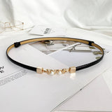 Women'S Simple Waist Slim Belt_Cwabe0653