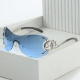 Y2K Fashion One-Piece Snake Sunglasses Unisex_Cwasg0273