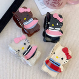 Small Fresh And Sweet Cartoon Cat Scratching Clip_Cwaha3954