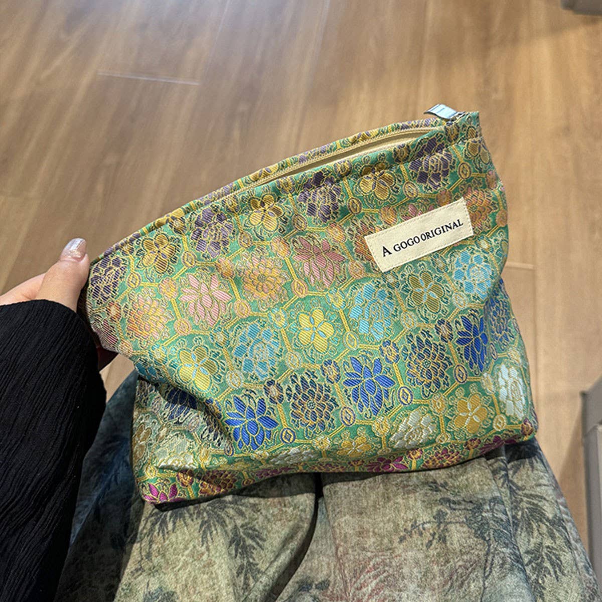 Ethnic Style Cosmetic Bag Portable Travel Pouch_Cuab00671
