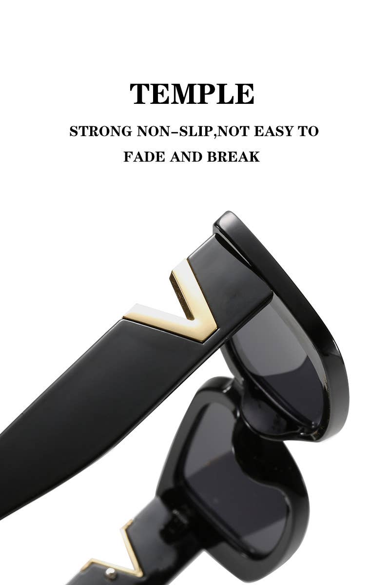 Wide Frame Cat Eye Fashion Sunglasses_Cwasg0095