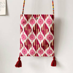 ETHNIC STYLE COTTON CROSSBODY PHONE BAG_CWAB5583
