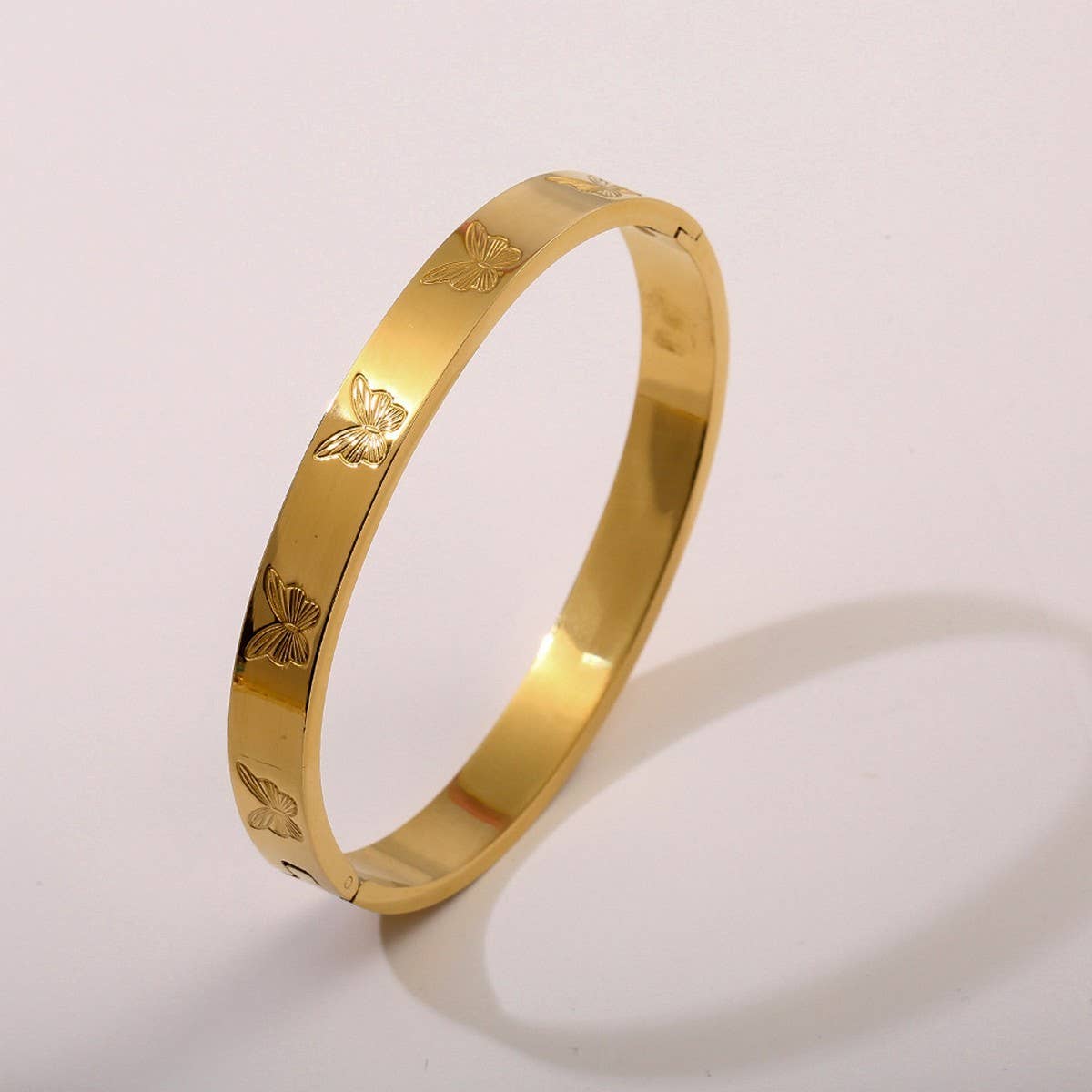 CLASSIC 18K GOLD ZIRCON BRACELET VINTAGE STYLE_CWAJE4600