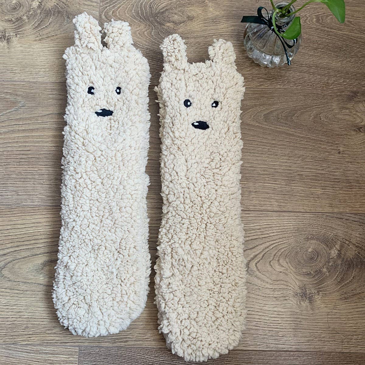 Winter Cotton Wool Foot Warmer Sock Slippers_Cwms1215