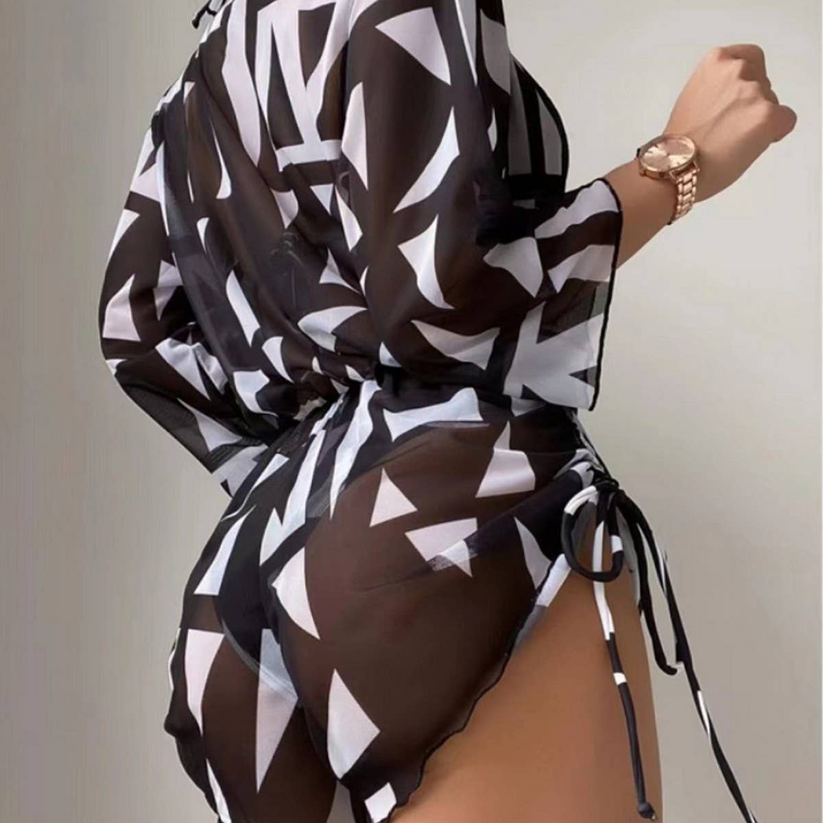 Tropical Print Sexy Bikini Set?Swimsuit For Womens_Cwmw0184