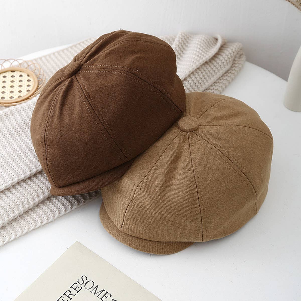 RETRO NEW SOLID COLOR FORWARD HAT_CWAB2859