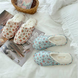 Warm House Shoes Thick-Soled Plush Slippers_Cwmm2991