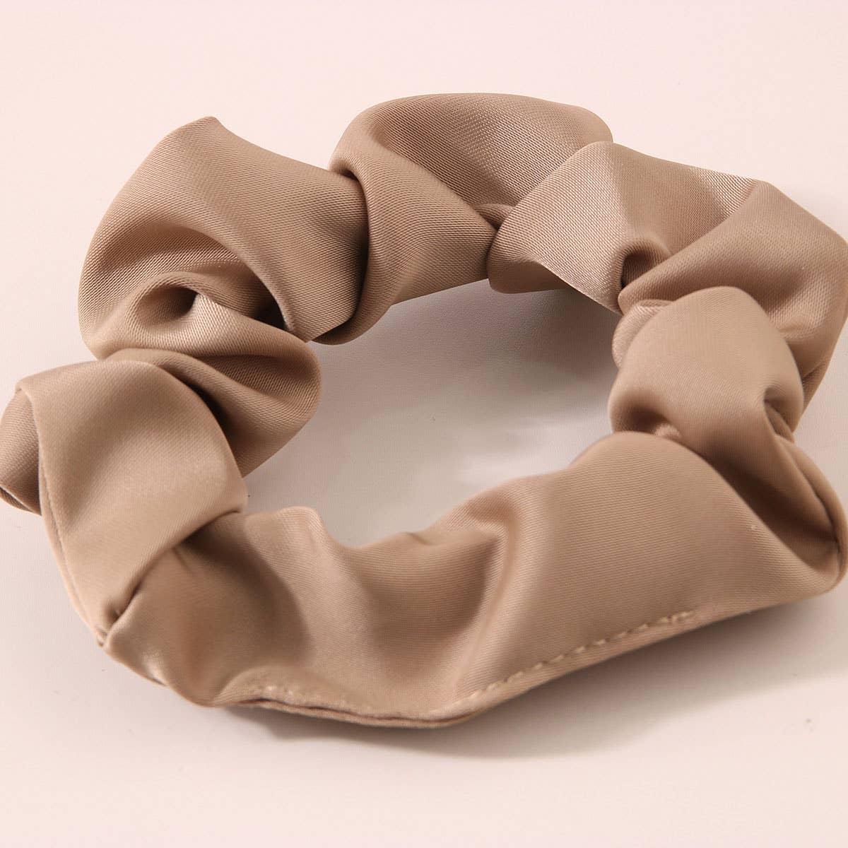 8PCS BOX SATIN SCRUNCHIES FOR FALL HAIR ACCESSORIE_CWAHA0405