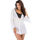 HOLLOW SUN PROTECTION CLOTHING BEACH COVER UP_CWMW0650