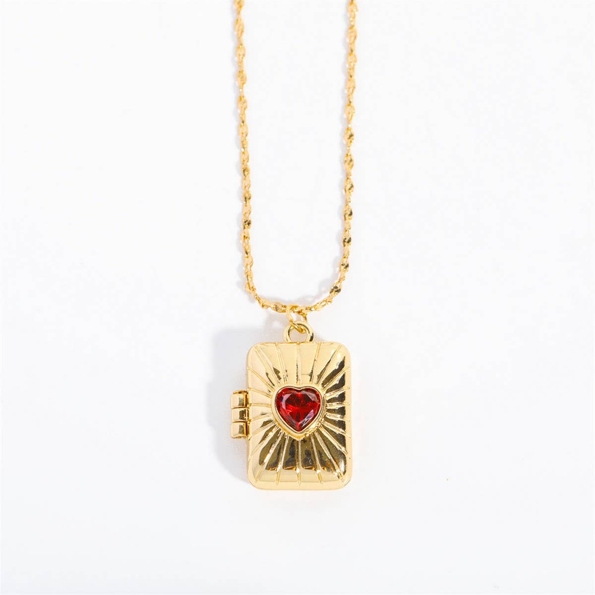 OPEN AND CLOSE STAR AND MOON DIAMOND NECKLACE_CWMM3820