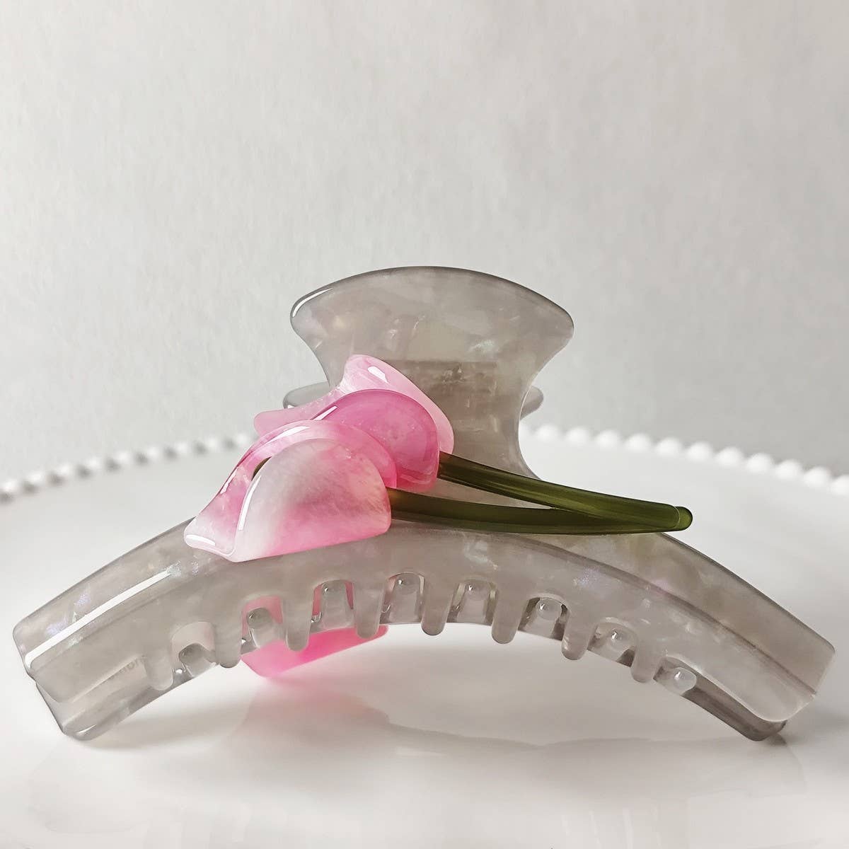 Small-Niche Tulip Hair Clip ? Elegant & Chic_Cwaha07199