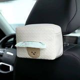 NEW CUTE FLOWER CAR TISSUE BOX STORAGE BOX_CWMM2261