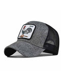 NEW ANIMAL EMBROIDERED BREATHABLE MESH TRUCKER HAT_CWAH1357