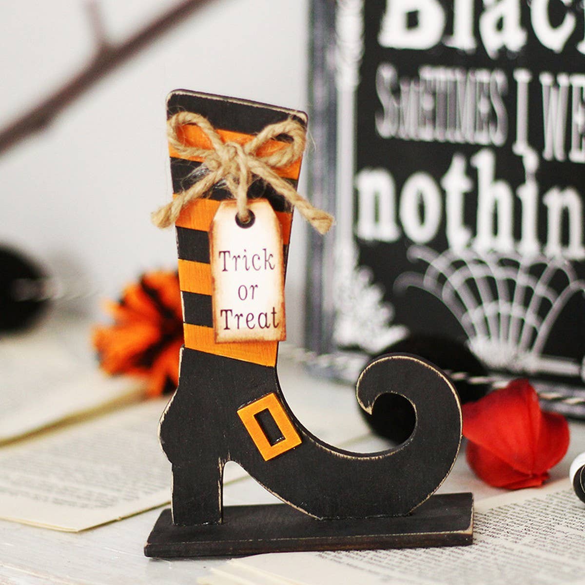 INS STYLE PAINTED HALLOWEEN PATCHWORK DECOR_CWAJE05356