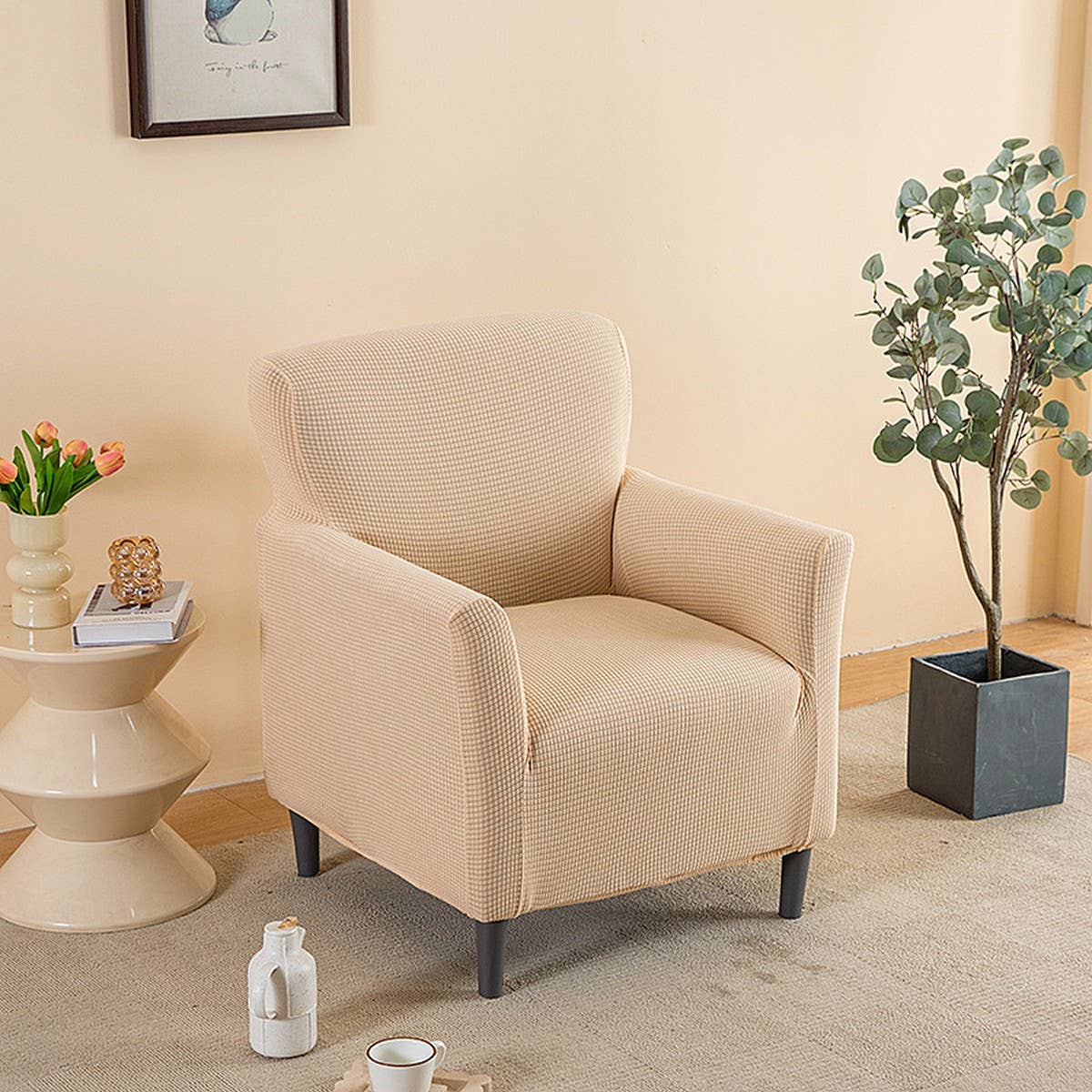 Waterproof Sofa Cover, Universal Fit, 1-Seater_Cwmm8315