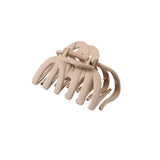 MATTE PUMPKIN HAIR CLAW LARGE RETRO PLASTIC CLIP_CWAHA0461