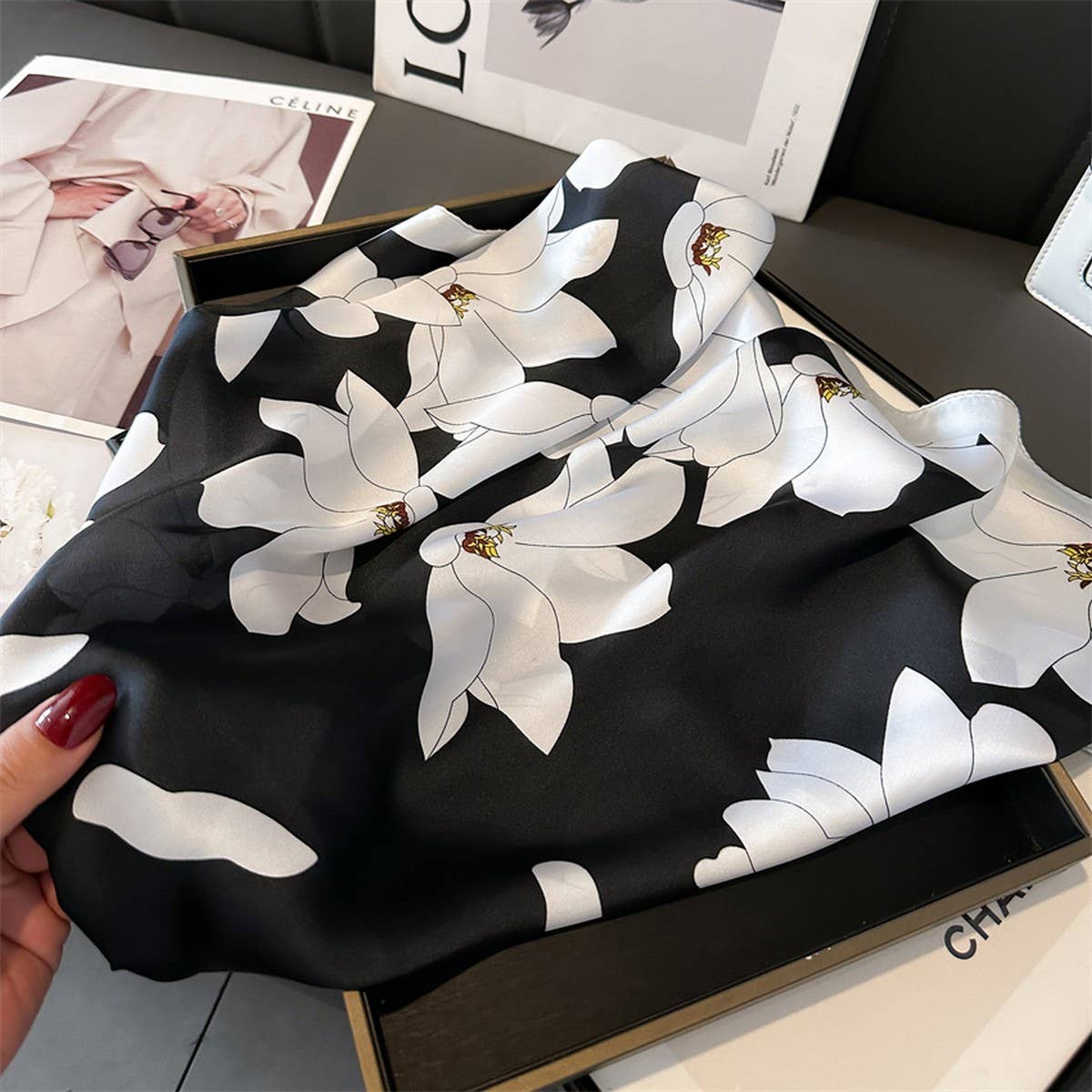 NEW SWEET PRINTED VERSATILE SUNSCREEN SCARF SHAWL_CWASC1434