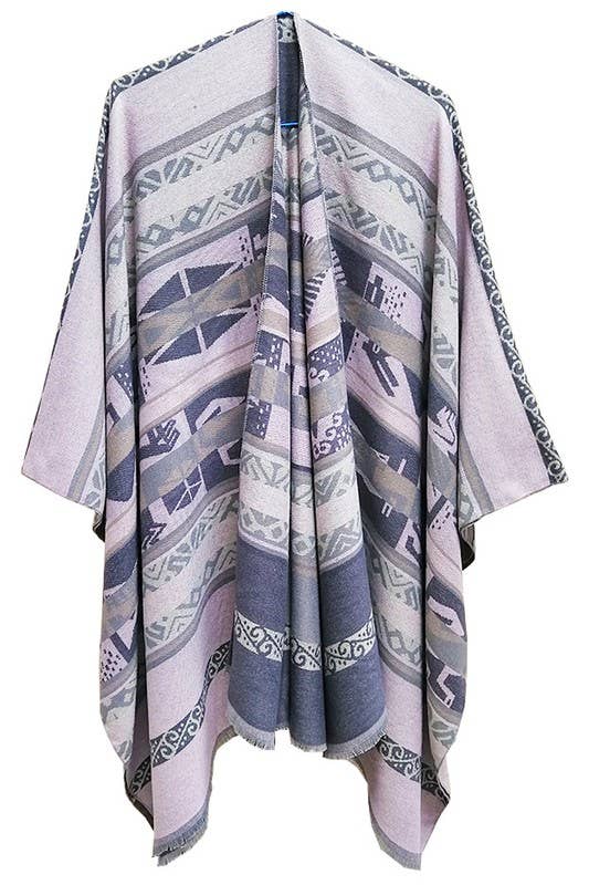 PATTERN FASHION SHAWL WRAP_CWASC0020